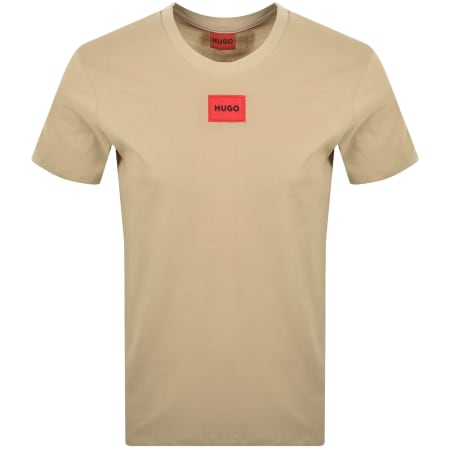 Product Image for HUGO Diragolino212 T Shirt Beige