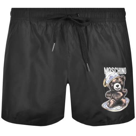 Product Image for Moschino Logo Swim Shorts Black