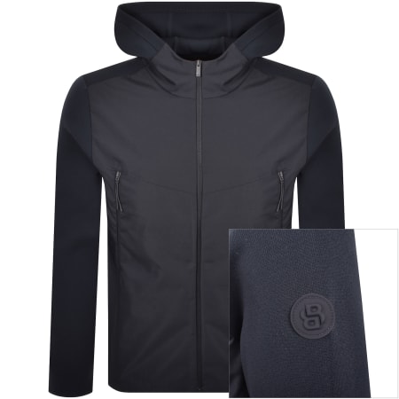Product Image for BOSS P Imatteo Hybrid Jacket Navy