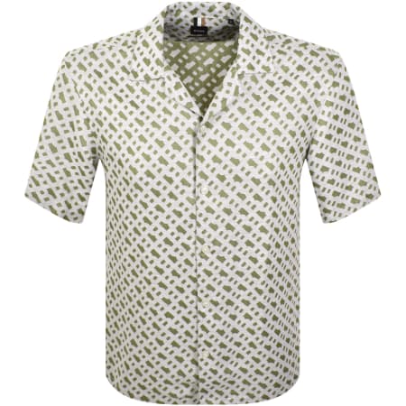 Product Image for BOSS Lars Short Sleeve Shirt Green