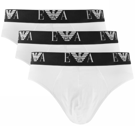 Recommended Product Image for Emporio Armani 3 Pack Briefs White