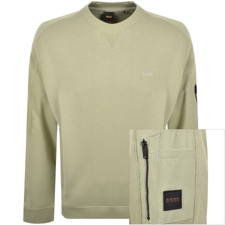 Product Image for BOSS We Mixed Sweatshirt Green