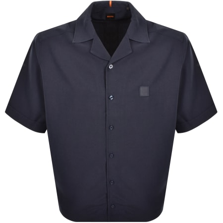 Product Image for BOSS Lapisy Relaxed Fit Shirt Blue