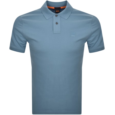 Product Image for BOSS Slim Fit Passenger Polo T Shirt Blue