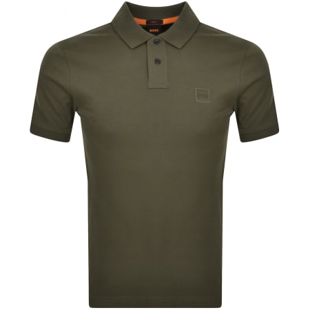 Product Image for BOSS Slim Fit Passenger Polo T Shirt Green