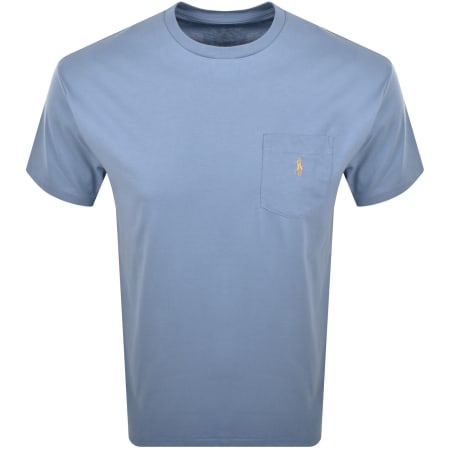 Product Image for Ralph Lauren Logo T Shirt Blue