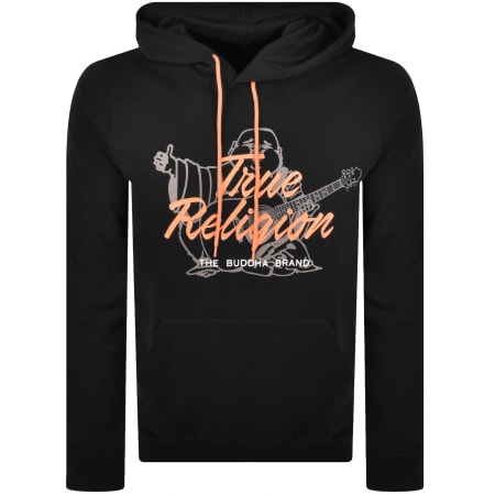 Product Image for True Religion Script Buddha Hoodie Jet Black