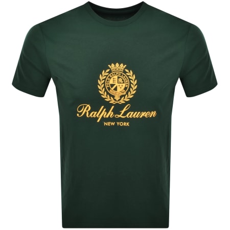 Product Image for Ralph Lauren Crew Neck T Shirt Forest Green