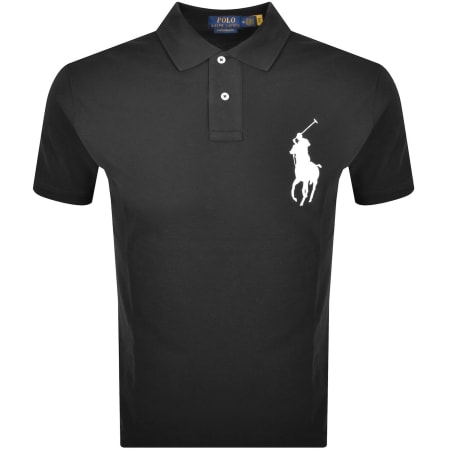 Product Image for Ralph Lauren Logo Polo T Shirt Black