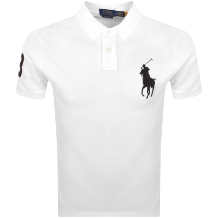 Product Image for Ralph Lauren Logo Polo T Shirt White