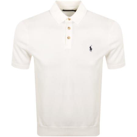 Product Image for Ralph Lauren Knit Polo T Shirt White
