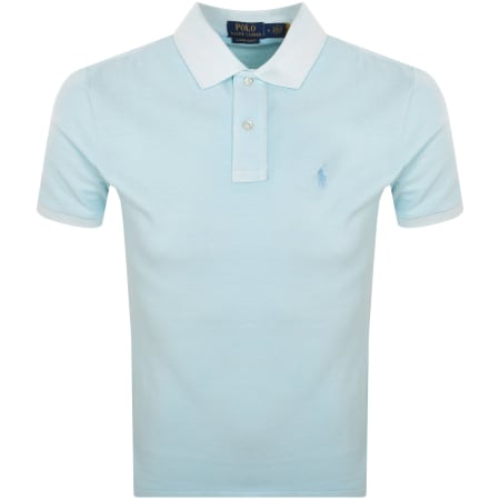 Product Image for Ralph Lauren Short Sleeve Polo T Shirt Blue