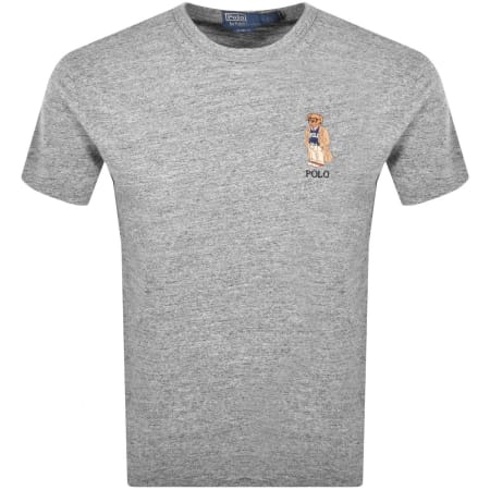 Product Image for Ralph Lauren Bear T Shirt Grey