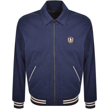 Product Image for Ralph Lauren Lined Bomber Jacket Navy