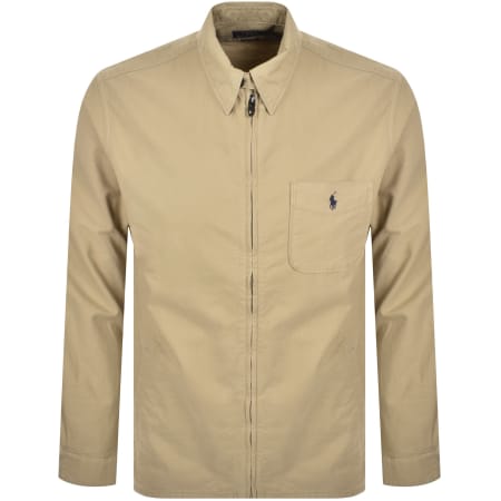 Product Image for Ralph Lauren Overshirt Surrey Tan Brown