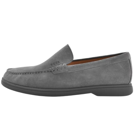 Product Image for BOSS Sienne Loafers Medium Grey