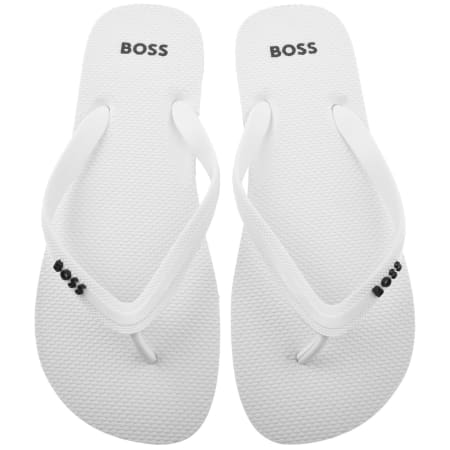 Product Image for BOSS Tracy Flip Flops White