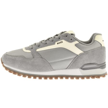Product Image for BOSS Parkour L Runner Trainers Grey