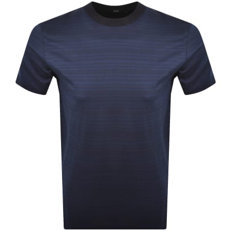 Product Image for BOSS H- Taut 102 T Shirt Dark Blue