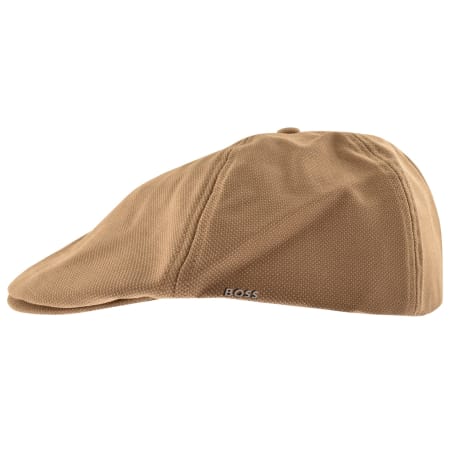 Product Image for BOSS Trystan Techwool Flat Cap Beige