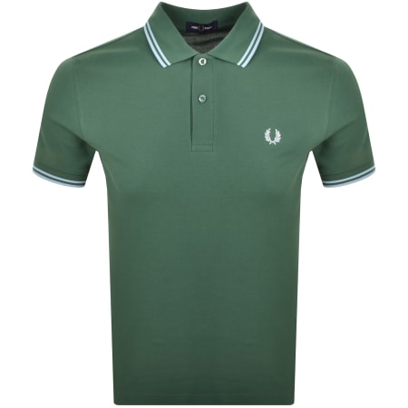 Product Image for Fred Perry Twin Tipped Polo T Shirt Green