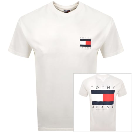 Product Image for Tommy Jeans Graphic Backprint T Shirt White