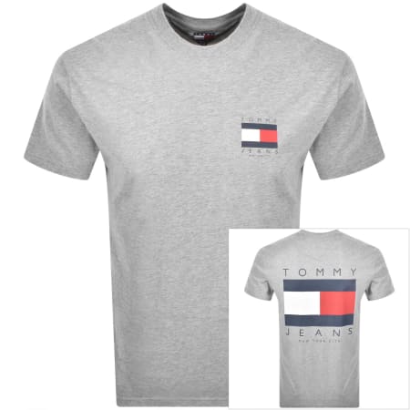 Product Image for Tommy Jeans Graphic Backprint T Shirt Grey