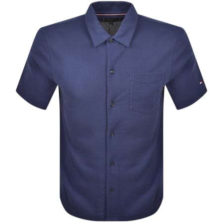 Product Image for Tommy Hilfiger Open Knit Polo Navy