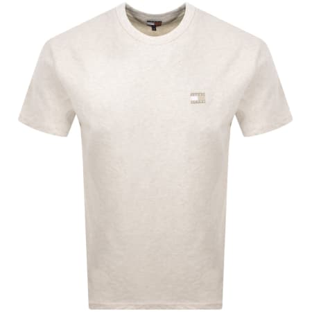 Product Image for Tommy Jeans Badge T Shirt Beige