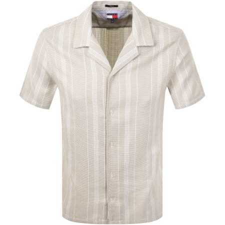 Product Image for Tommy Jeans Silt Stripes Shirt Beige