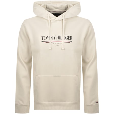 Product Image for Tommy Hilfiger Brand Love Hoodie Beige