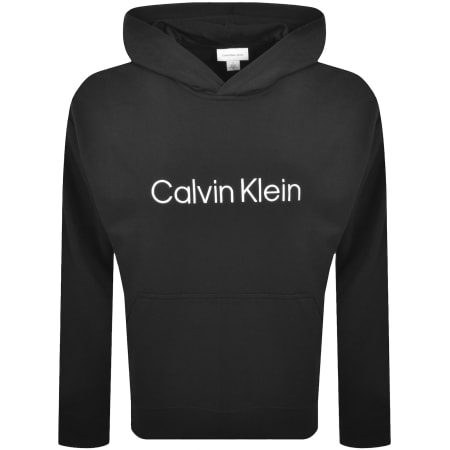 Product Image for Calvin Klein Jeans Logo Terry Hoodie Black