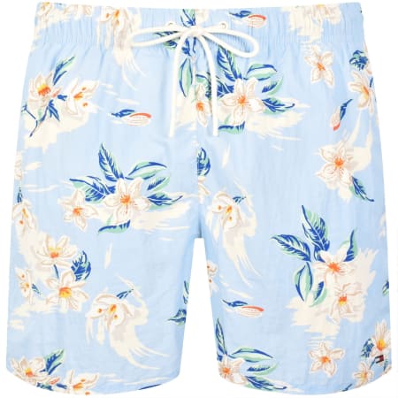 Product Image for Tommy Hilfiger Palm Tropic Swim Shorts Blue