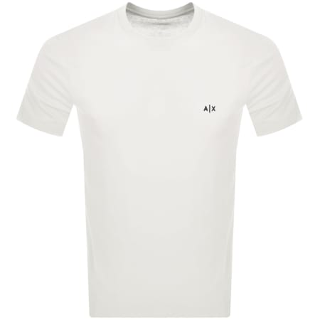 Product Image for Armani Exchange Logo T Shirt Off White