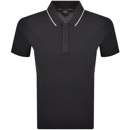 Product Image for Armani Exchange Short Sleeved Polo Navy