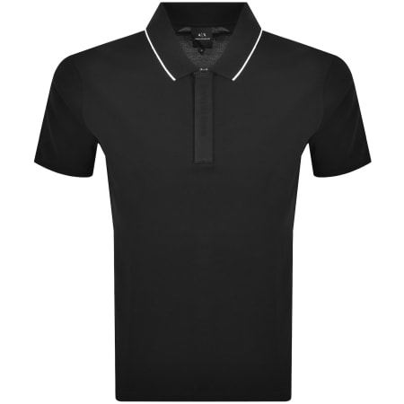 Product Image for Armani Exchange Short Sleeved Polo Black