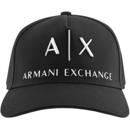 Product Image for Armani Exchange logo Baseball Cap Black