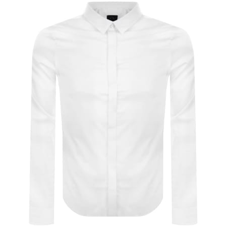 Product Image for Armani Exchange Slim Fit Shirt White