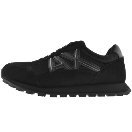 Product Image for Armani Exchange Logo Trainers Black