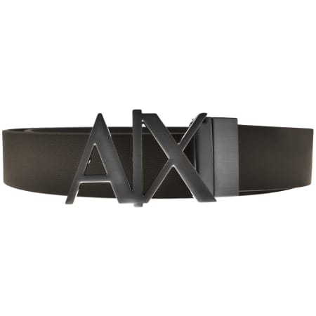 Product Image for Armani Exchange Reversible Belt Black Brown