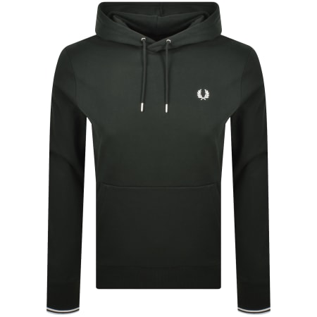 Recommended Product Image for Fred Perry Tipped Hoodie Night Green