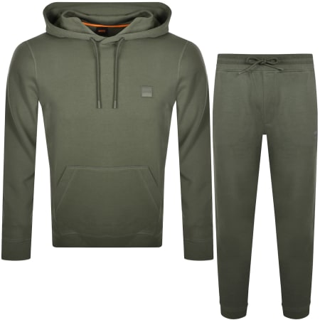 Product Image for BOSS Wetalk Hooded Tracksuit Green