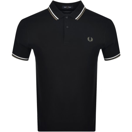 Product Image for Fred Perry Twin Tipped Polo T Shirt Black