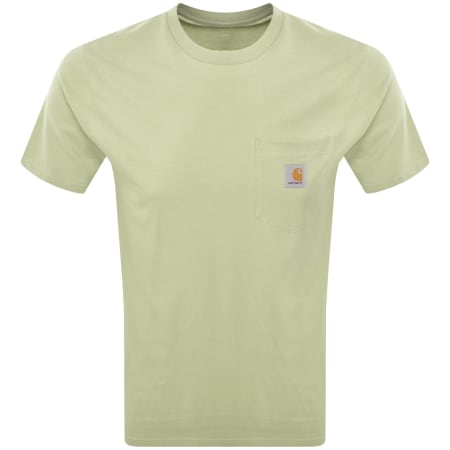 Product Image for Carhartt WIP Short Sleeved Pocket T Shirt Green