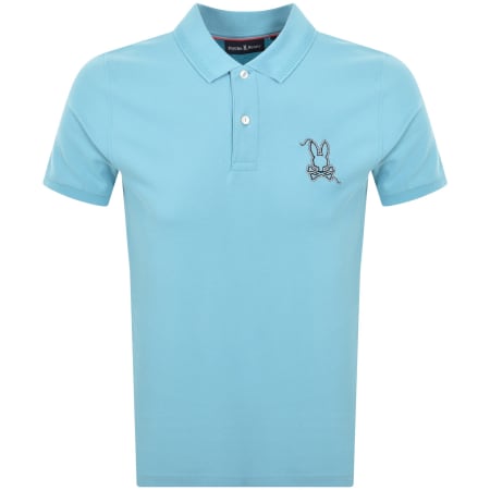 Product Image for Psycho Bunny Cyrus Pique Polo T Shirt Blue
