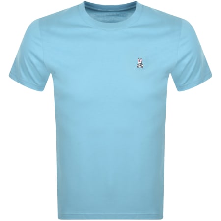 Product Image for Psycho Bunny Classic Crew Neck T Shirt Blue