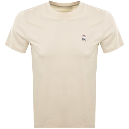 Product Image for Psycho Bunny Classic CN T Shirt Cream