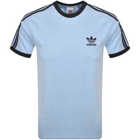 Product Image for adidas Originals 3 Stripes T Shirt Blue