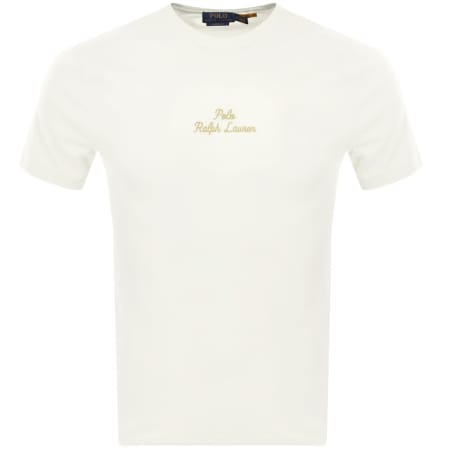 Product Image for Ralph Lauren Classic Fit T Shirt Pale Cream