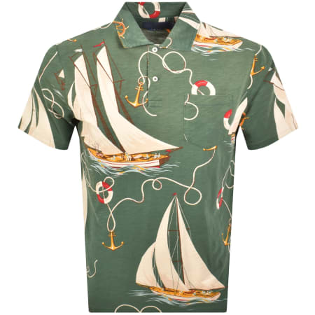 Product Image for Ralph Lauren Anchor Print Polo Green